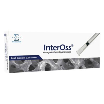 Xenoinjerto Bovino Particulado InterOss Jeringa 0,25 cc Gránulo Pequeño SigmaGraft