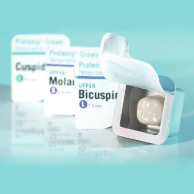 CORONAS PROTEMP MOLAR SUP. GRAN. 5u.