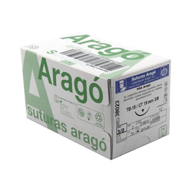 SUTURA A.POLIGLICOLICO TB-12 4/0 12u.