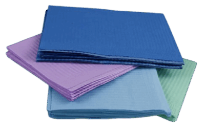 Baberos absorbente EXAmedic. Tricapa de 17 o 23 gr. Personalizado