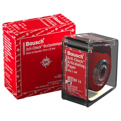 PAPEL DE ARTICULAR ARTI-CHECK ROLLO 22mm. ROJO 40h 10m.