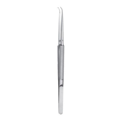 PINZA MICROCIRUGIA M/REDONDO CURVA