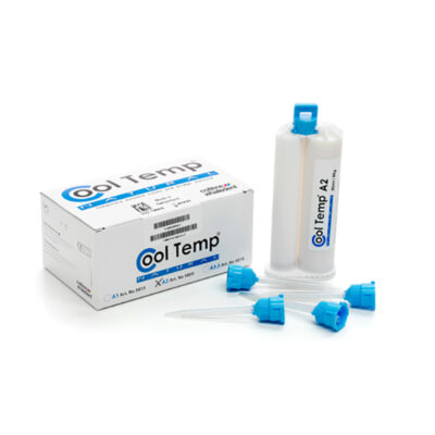 Cool Temp Natural Resina Provisional Puentes y Coronas Reposición Cartucho 85gr Coltène