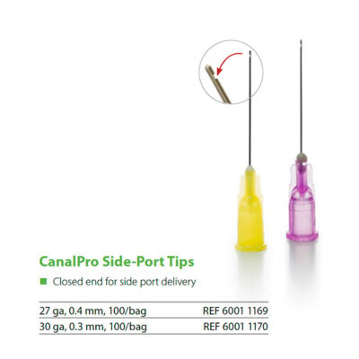 Canalpro Puntas de Irrigación Apertura Lateral 100u. Coltène / Whaledent 30GA