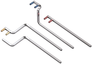 XCP STAINLESS STEEL INDICATOR ARM ANTERIOR (AZUL)