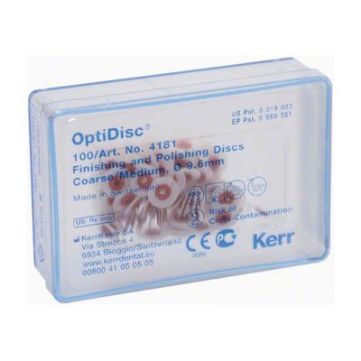 (132) OPTIDISC.9,6mm.GR/MED.100u