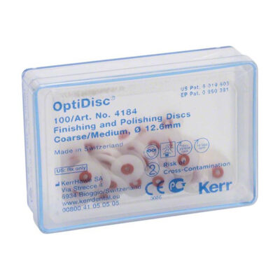 (142) OPTIDISC.12,6mm.GR/MED.100u