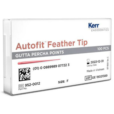 FINE AUTOFIT FEATHERED TIP GUTTA PERCHA 100u.