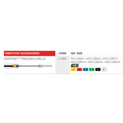 EASY POST FRESA PRECISION Nº1 3u. C0601-1
