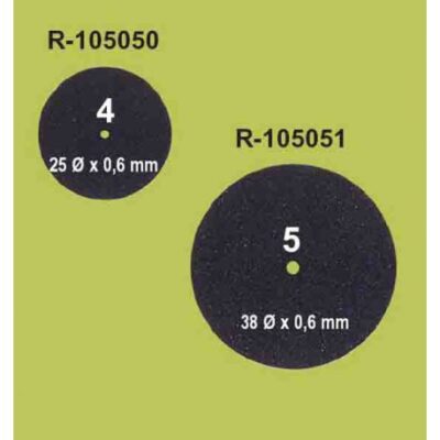 DISCO DE CORTE STANDARD NEGRO 25X0.6 100und