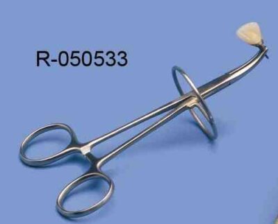 PINZA MOSQUITO C/ ARO PARA CERAMICA CURVA