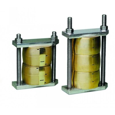 BRIDA PRENSA ACERO INOX. 3 MUFLAS