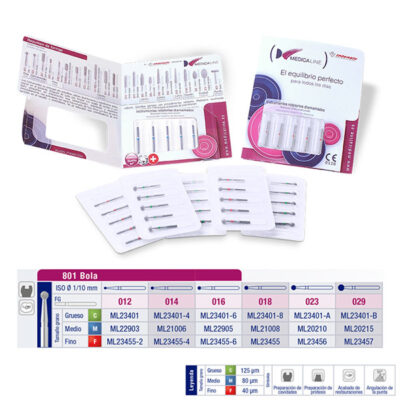 801C-014 FRESA FG DIAMANTE FIG 001 GRUESO 5 U.