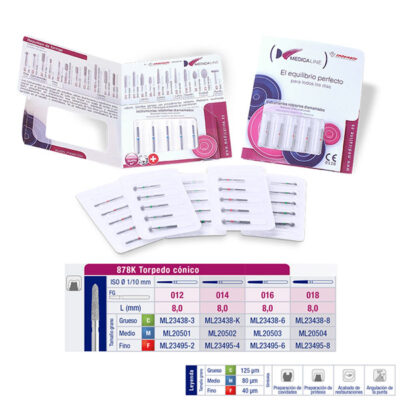 878KC-018 FRESA FG DIAMANTE FIG 298 GRUESO 5 U.