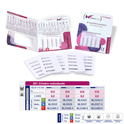 881C-016 FRESA FG DIAMANTE FIG 141 GRUESO 5 U.