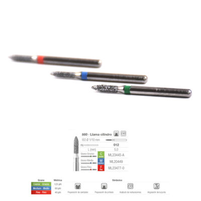 860C-012 FRESA FG DIAMANTE FIG 164 GRUESO 5 U.