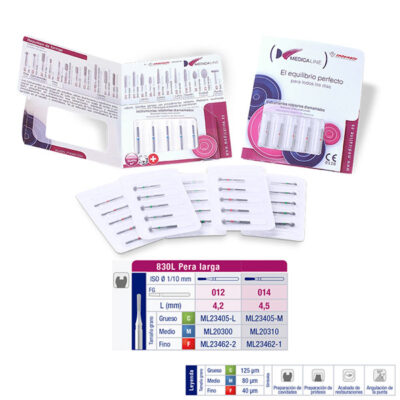 830LF-012 FRESA FG DIAMANTE FIG 234 FINO 5 U.
