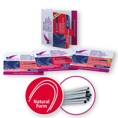 Arco ML NiTi térmico redo inf .014 Natur. form 10u
