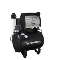 09070084-Compresor-25L-1.webp Compresor de aire dental profesional para clínicas odontológicas y fabricación de productos odontológicos personalizados. Alta eficiencia y rendimiento para procedimientos dentales precisos.