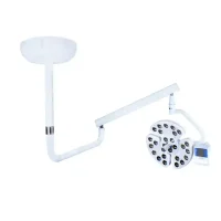 09070100-Lampara-Quirurgica-Mr-Light-6.webp Sistema de iluminación LED para odontología con brazo articulado y fuente de luz ajustable, ideal para procedimientos dentales precisos y personalizados.