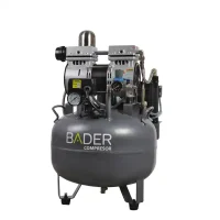 09070133-Compresor-30L-2.webp Compresor de aire dental BADER para odontología, compacto y eficiente, ideal para clínicas odontológicas y laboratorios dentales.