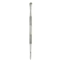 Pinzas dental de precisión para odontología, hechas en acero inoxidable y diseñadas para trabajos específicos en odontología y prótesis dentales.