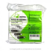 Rollos de algodón para uso odontológico, paquete de 300g, productos de alta calidad para procedimientos dentales, personalizados y de confianza.