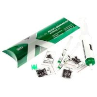 DF60210 Ácido grabador odontológico personalizado para tratamientos dentales, incluye jeringa y accesorios para una aplicación precisa y segura.