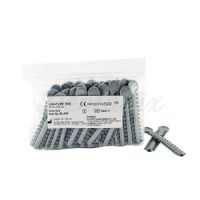 Ties de ligadura dentales personalizados, en envase transparente con varias piezas y accesorios, para odontología estética y restauradora.