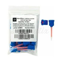 Pola Office + boquilla de mezcla y tapas de jeringa personalizadas para odontología, productos odontológicos de alta precisión y calidad de EXAmedic.
