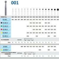 FG 001: instrumentos odontológicos personalizados para restauraciones dentales de alta precisión.