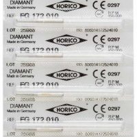 HO20370 Alt: Paquete de productos odontológicos personalizados de la marca Horico, con código de barras y referencia, para tratamientos dentales profesionales.