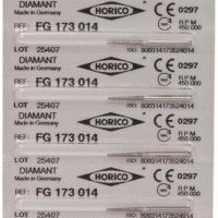 HO20380 Etiquetas de productos odontológicos personalizados de Horico con información de lotes y referencias para fabricación y control de calidad.