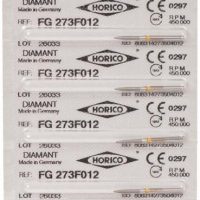 Etiquetas de productos odontológicos personalizados de HORICO, utilizados para identificar y clasificar componentes dentales con precisión.