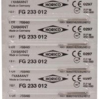 Etiquetas de productos odontológicos personalizados de HORICO, con código, referencia y certificaciones CE, ideales para profesionales dentales que buscan calidad y precisión.