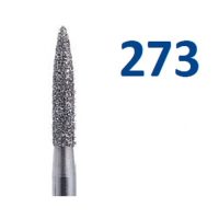 Corona de diamante para fresas odontológicas, ideal para detalles precisos en procedimientos de odontología estética.