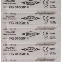 Etiquetas de productos odontológicos personalizados HORICO para aplicaciones dentales de alta precisión.