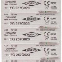 Etiquetas de productos odontológicos personalizados Horico para restauraciones dentales.