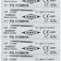 HO20907 Alto texto: Etiquetas de productos odontológicos personalizados de alta calidad de EXAmedic, fabricadas por Horico, ideales para profesionales dentales en clínicas y laboratorios.