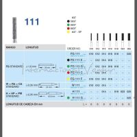 FG productos odontológicos personalizados para odontología, con diferentes longitudes y grosores, ideales para trabajos específicos y adaptados a cada paciente en ExaMedic.