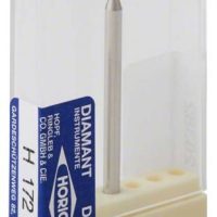 Diatomea diamant para instrumentos odontológicos, alta precisión, fabricación alemana, ideal para trabajos de pulido y acabados dentales.