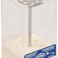 HO25401 Anillo de circunferencia para instrumentos odontológicos de alta precisión en caja transparente, ideal para clínicas dentales y ortodoncia, fabricado en Alemania, marca Diamant.