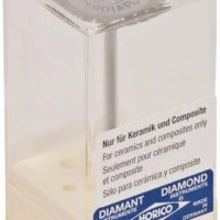 HO25413 Plástico para protección y almacenamiento de materiales cerámicos y compuestos odontológicos, diseñado por Diamant Instruments para profesionales dentales.