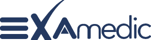 LOGO EXAMEDIC AZUL 1E345C ORIGINAL
