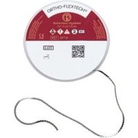 cadeneta oro Ortodoncia personalizada con sistema de retención ORTHO-FLEXTECH para odontología.