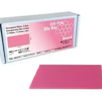 cera-arti-pink-bite-wax-x-hard-rectangular-12-unidades Ceras odontológicas personalizadas en color rosa para restauraciones dentales y protección bucal, ideales para odontólogos y clínicas.
