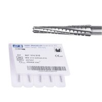 fresa-corte-carburo-turbina-h254-odontoseccion-5-uds-komet