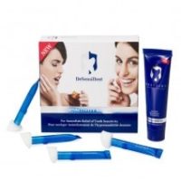 kit-desensident-desensibilizante-4-esponjitas-tubo-30ml Cepillo dental personalizado con diseño ergonómico y de color azul para higiene bucal eficiente y cómoda.