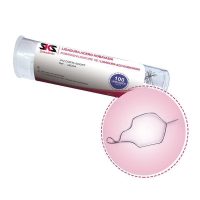 ligaduras-metalicas-kobayashi-corta-100-unidades Ligadura de acero Kobayashi para ortodoncia, ideal para tareas odontológicas profesionales, en un envase con 100 unidades de alta calidad.