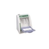 maquina-engrasado Plasma de odontología para esterilización y tratamiento dental, con accesorios y compartimento para instrumentos.